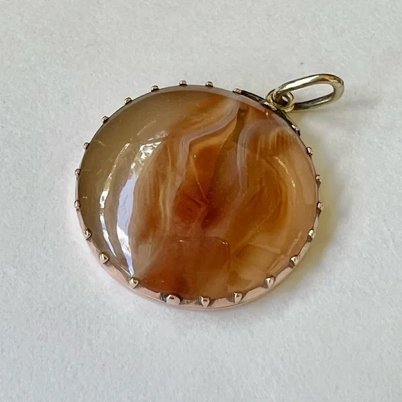 Beautiful Agate Conversion Pendant - Picture 4 of 5